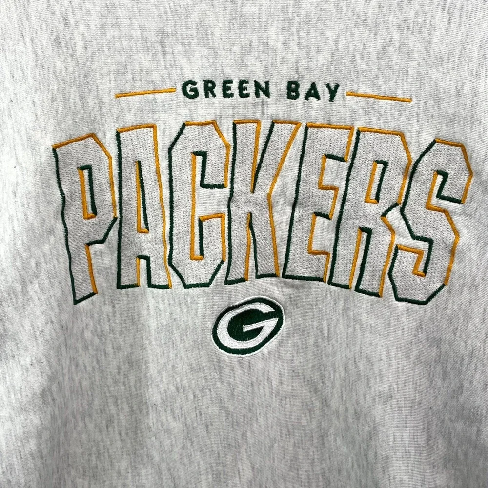 Vintage Galt Sand Green Bay Packers Sweatshirt Men Large Athleisure Football NFL